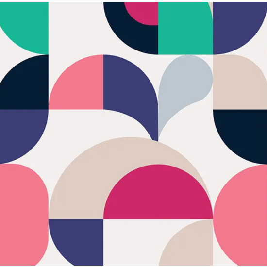 Tkanina tapicerska Welur drukowany Memphis 36